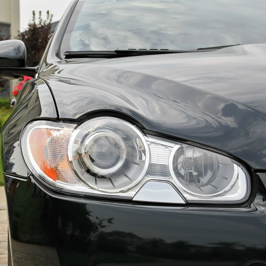 For Jaguar XF XFL 2008 2009 2010 2011 Transparent Lampshade Headlamp Hood Shell Replace Original Glass Lamp Cover - view 2