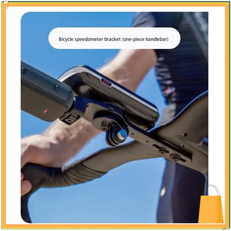 L53A-Bike All-In-One Computer Mount For Insta360 Ace/Ace Pro/Acepro2/X4/X3/X5 GO 3S/GO 3/ONE RS Bike Stopwatch Stand