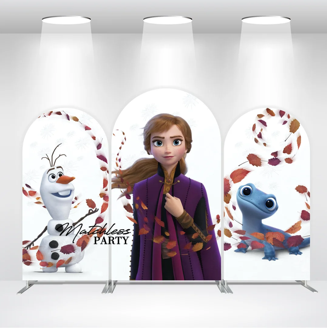 

Customization Frozen Birthday Baby Shower Arch Backdrop Cloth Cover