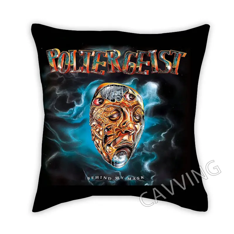 Poltergeist  Band  3D Printed Polyester Decorative Pillowcases Throw Pillow Cover Square Zipper Cases Fans Gifts Home Decor