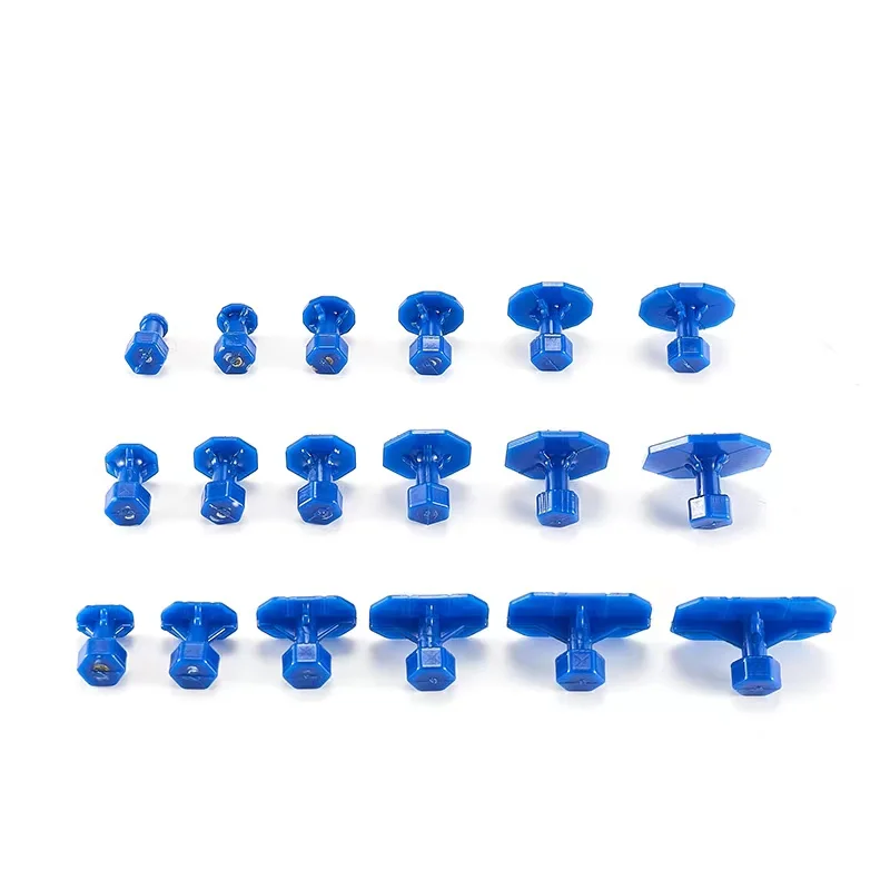 Universal Car Dent Puller Metal T Dent Repair Tool Auto Repair Sheet Metal Kit Slide Hammer Reverse Hammer Glue +18pcs Glue Pull