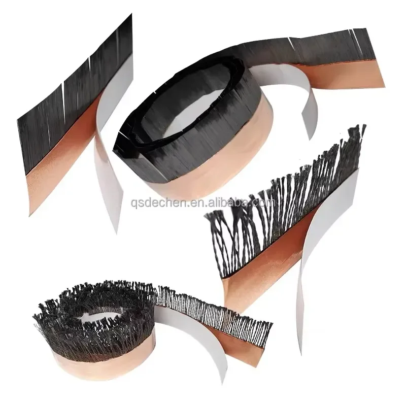 Multi-function Film Static Eliminating Brush Japanese Carbon Fiber Industrial Static Strip Brush Full Size Customized