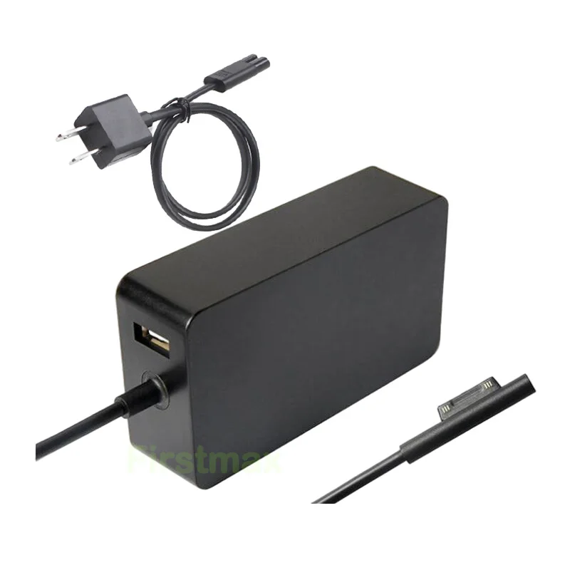 شاحن لسطح استوديو ميكروسوفت 1/+/3 ، 15 فولت ، 8a ، w ، مزود طاقة