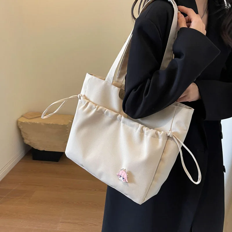 

2025 New Minimalist Korean Style Tote Bag for Women Small Design Casual Luxury Shoulder Handbag Designer Bags for Women