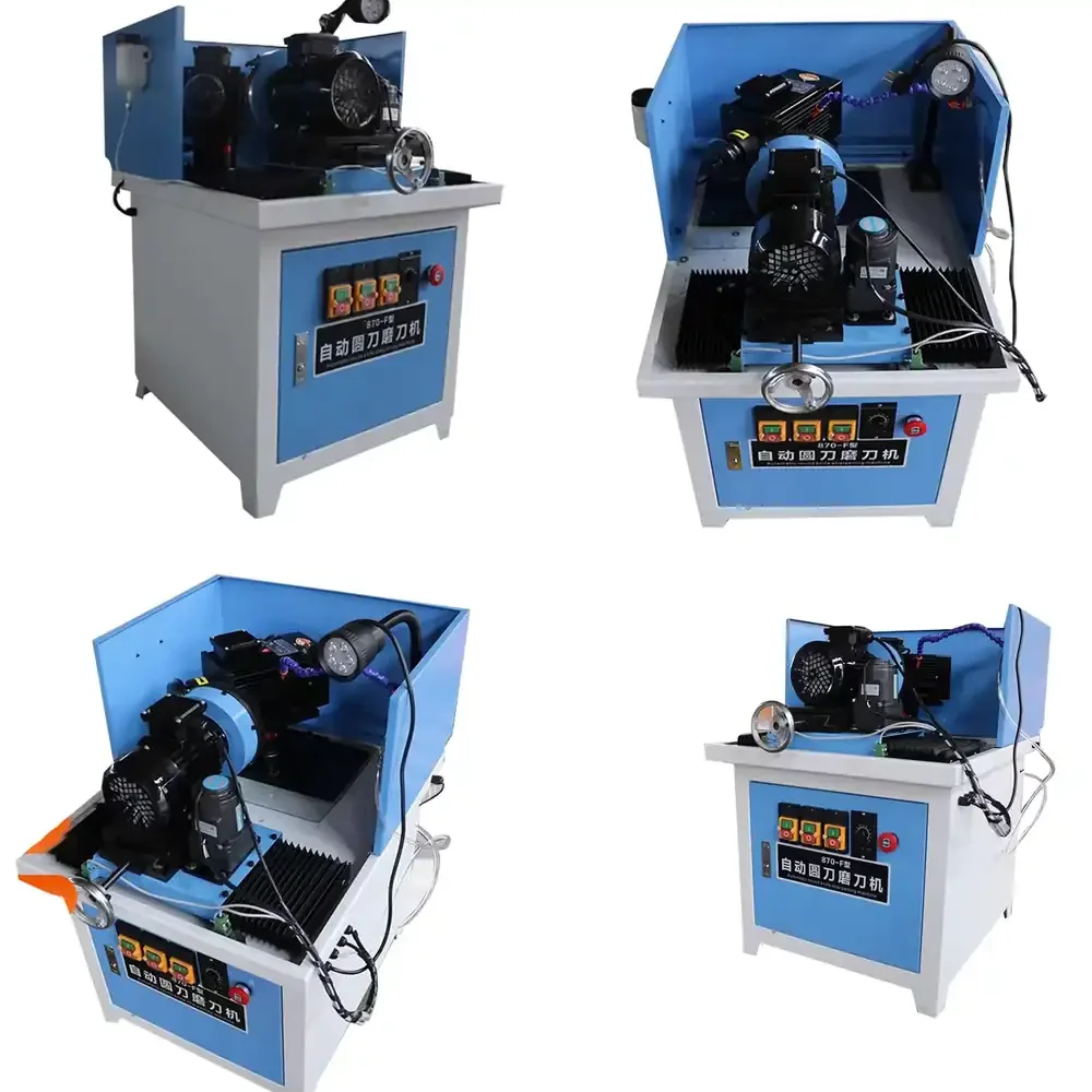 

STR 870F Automatic Circular Knife Sharpener Blade Grinder Machine OEM Customizable Metal Polishing Equipment for Crusher