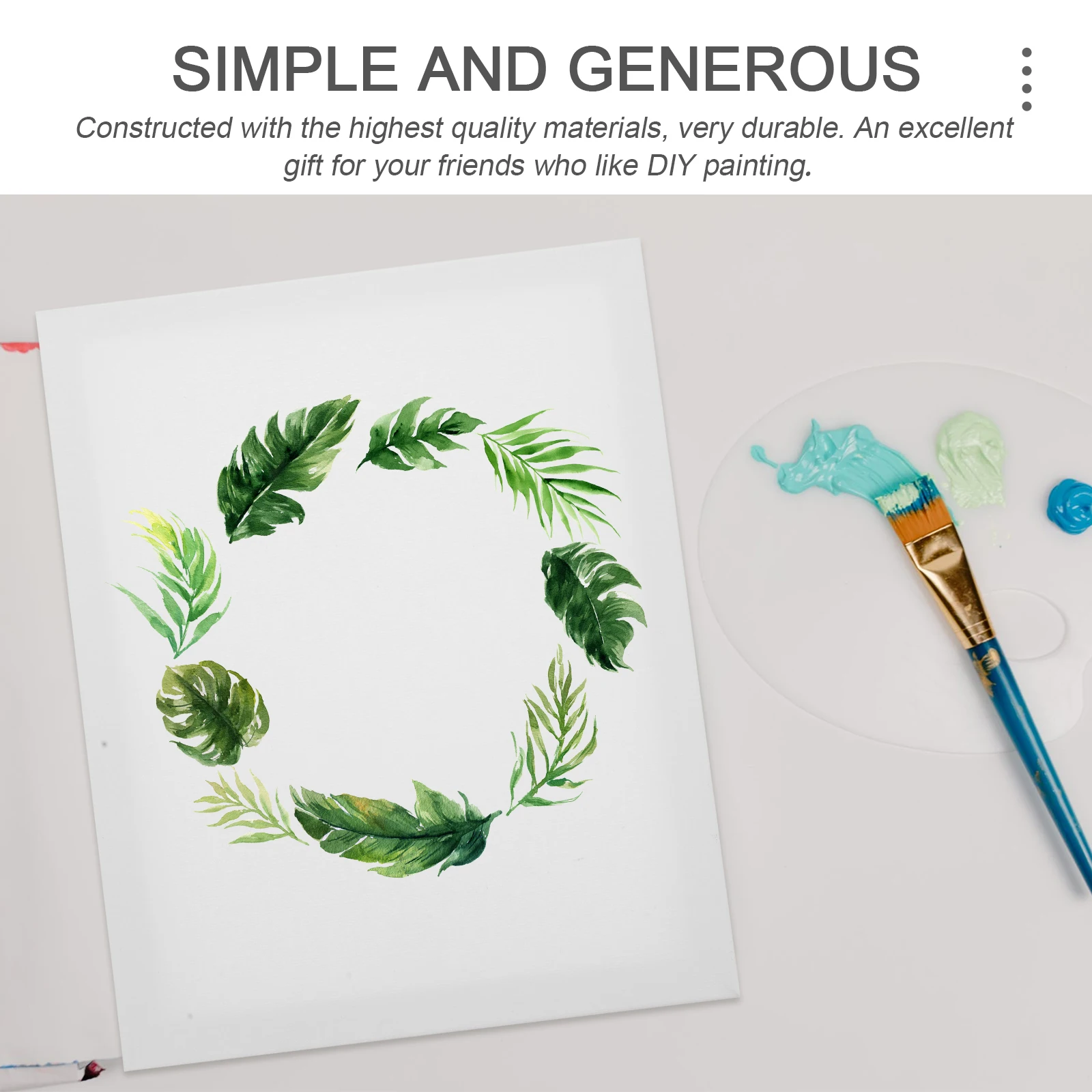 

2 Pcs Picture Frame Oil Painting Frames Canvas Artist Blank Student Artwork Child