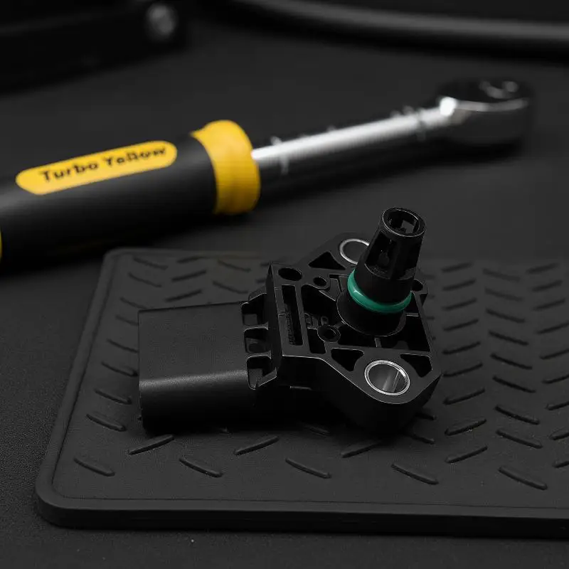 1 Pc 4 Bar Pressure Sensor Compatible with 1.9 Tdi Cars OE 0281006059 03K906051 0281006060 Auto Repair Part