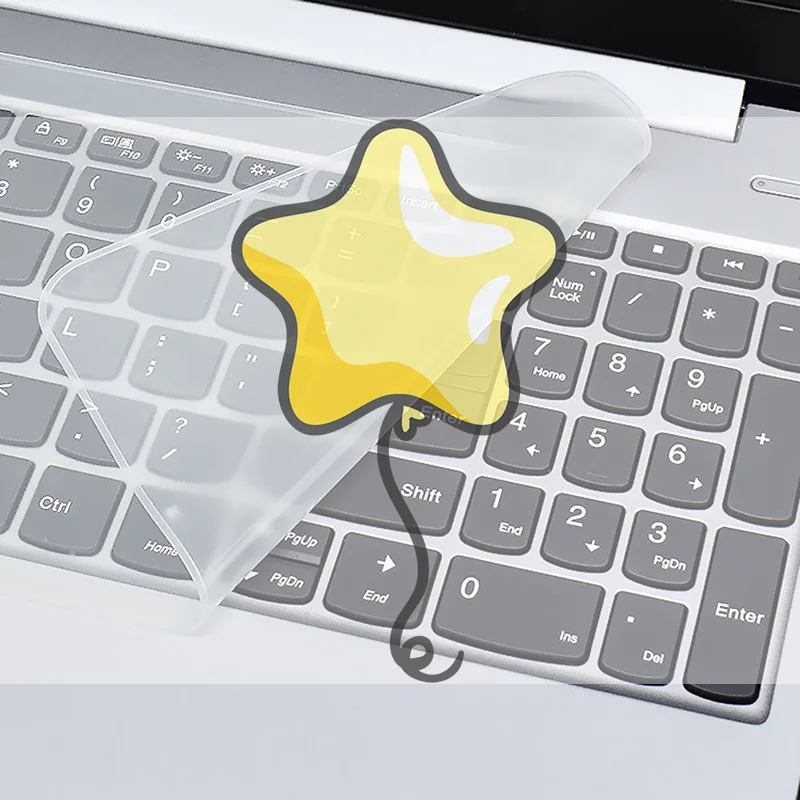 

Универсальный защитный чехол для клавиатуры ноутбука 12-17 дюймов, водонепроницаемая пылезащитная силиконовая защитная пленка для клавиатуры ноутбука