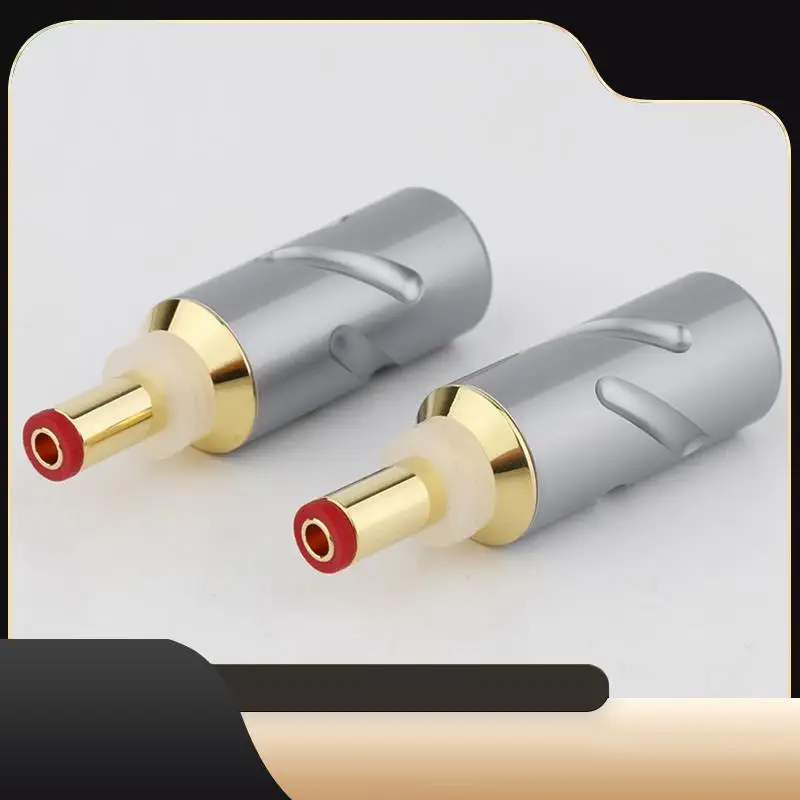 

DC2.5G Power Connector Jack DC 5.5 X 2.5Mm DC Power Cable Plugs For Hifi Audio Applications DIY Easy Install-T44C