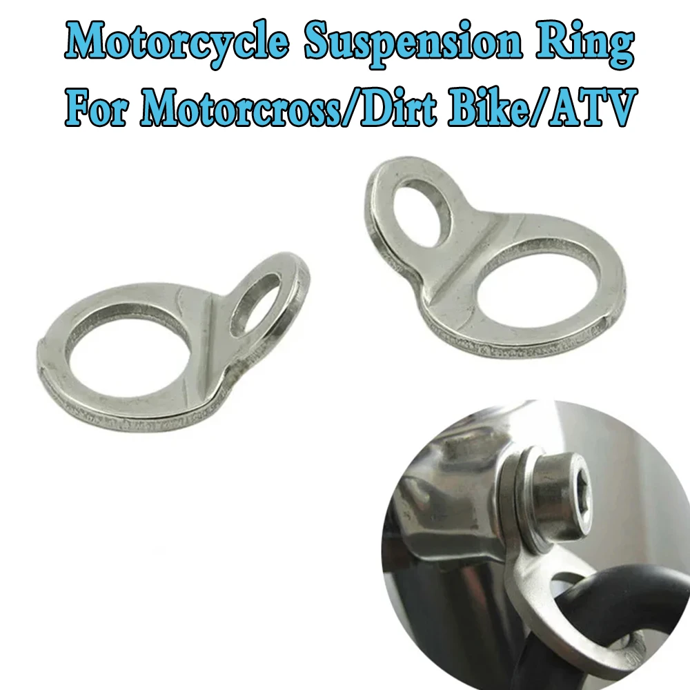 

Upgrade Motorcycle Suspension Ring Strong Tie Down Strap Rings Stainless Motorcycle Parts For Motorcross/Dirt Bike/ATV Etc 8/18m