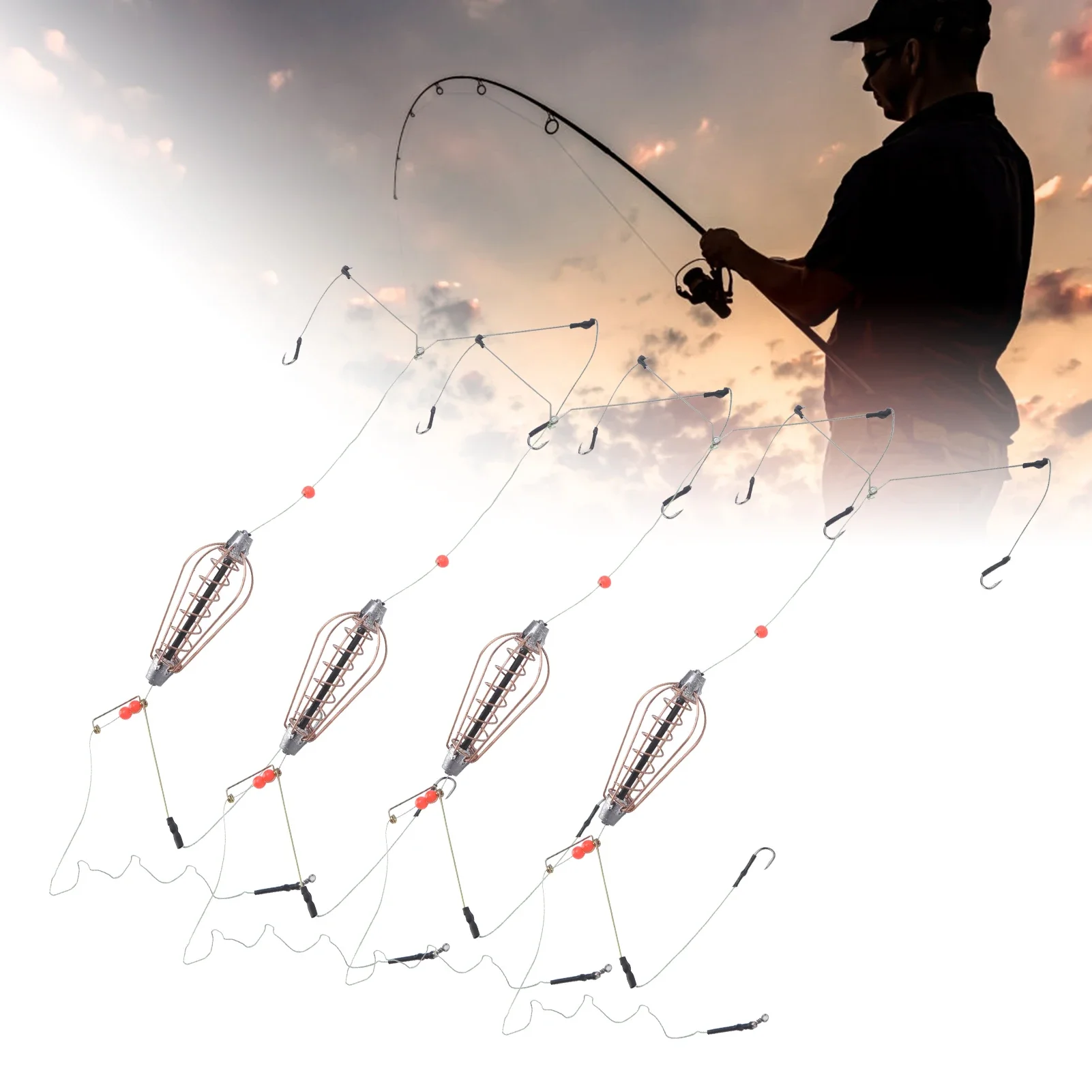 4Pcs Fishing Bait H… - image