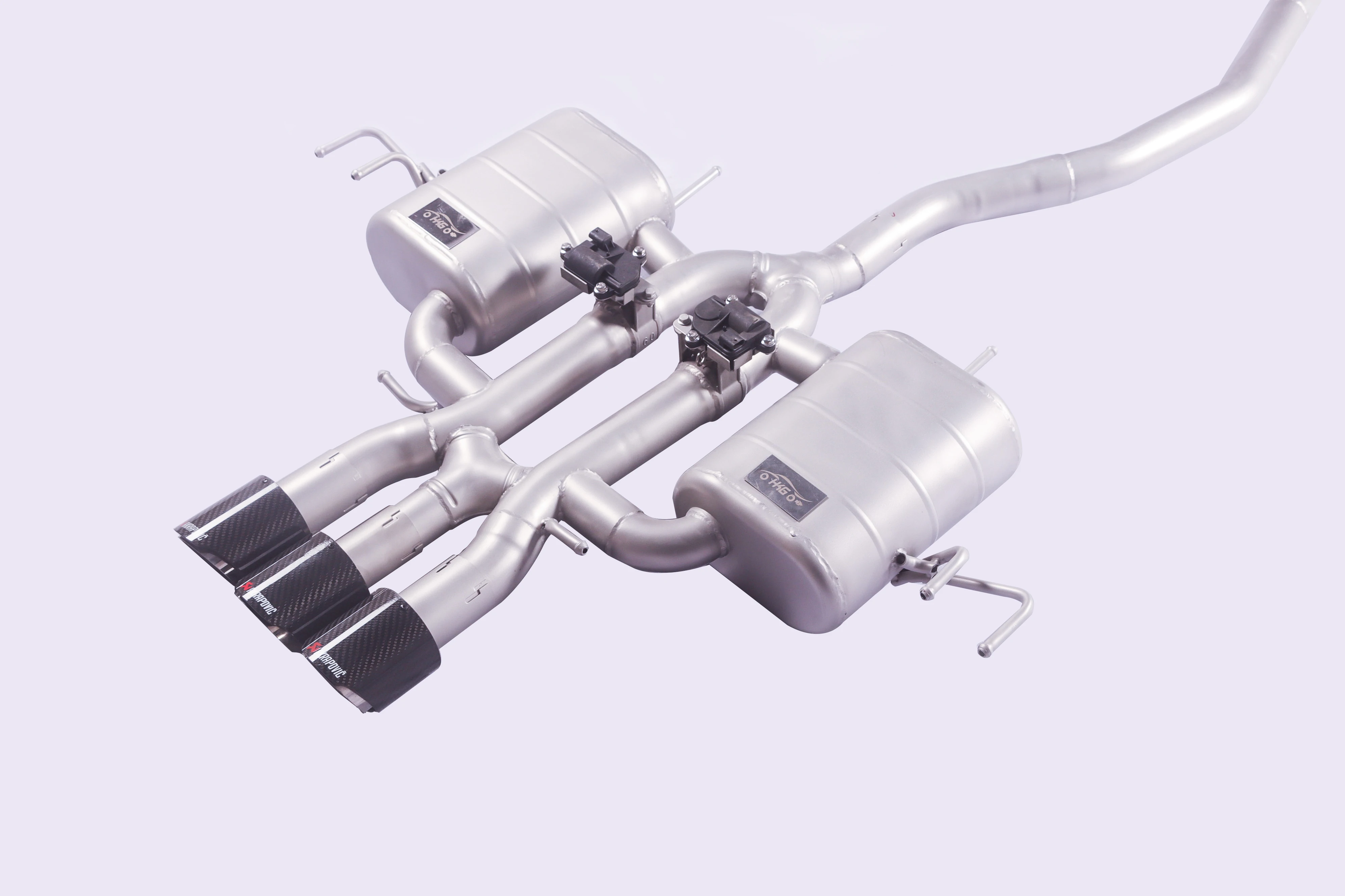 

[Exhaust system muffler] For Civic FK7 304 stainless steel catback with valve exhaust system muffler