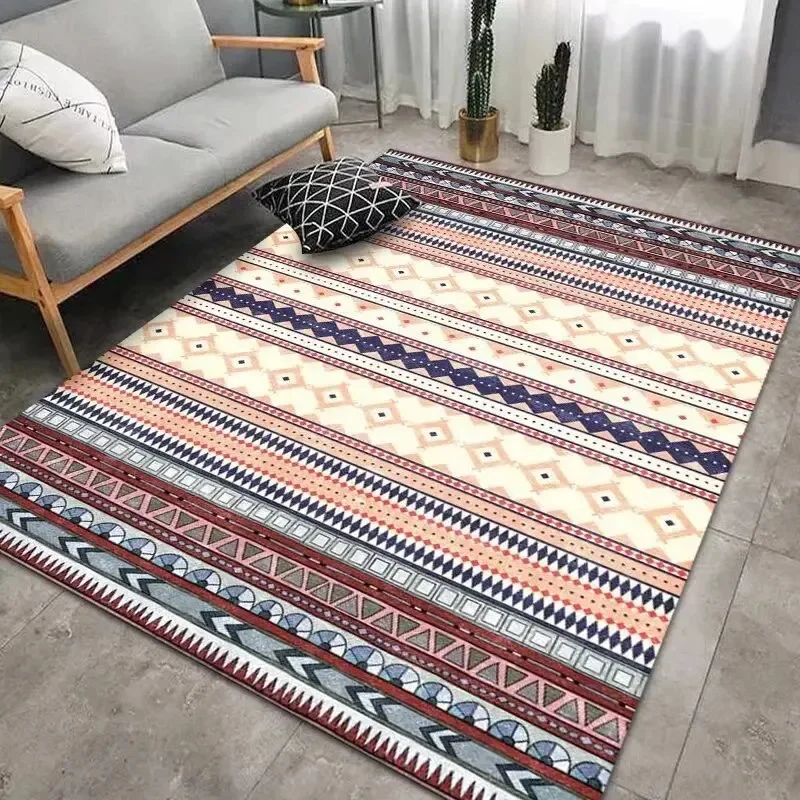 

Geometric Nordic Carpet for Living Room Modern Luxury Sofa Table Decor Floor Mat Bedroom Large Area Rug Kitchen Antiskid Doormat