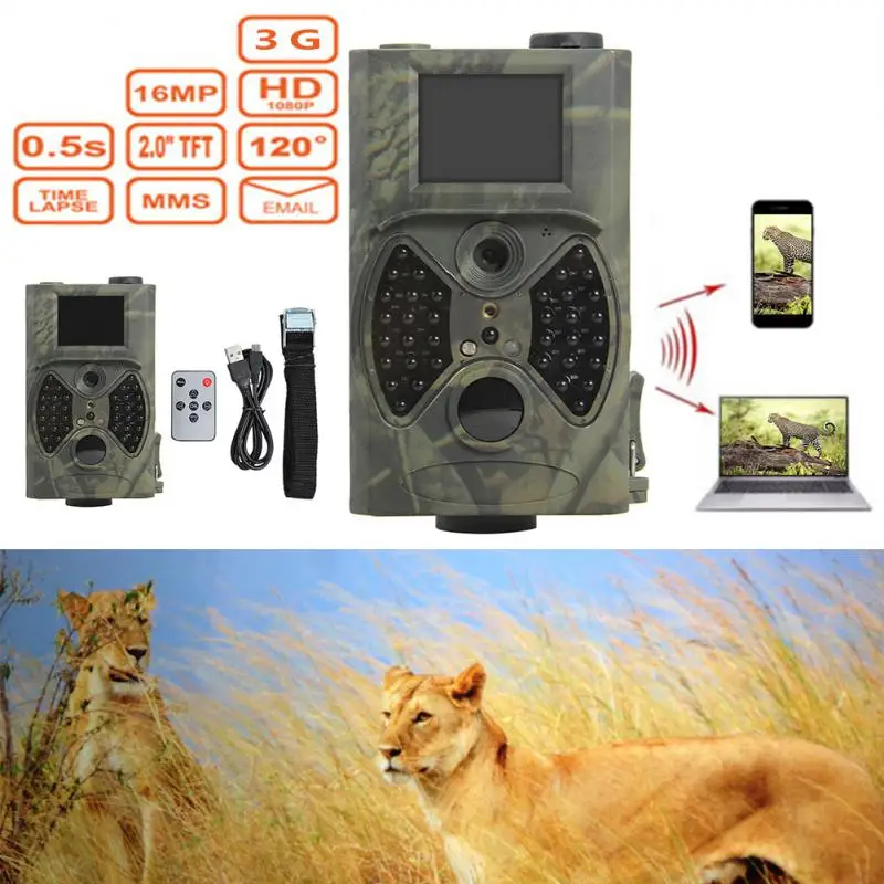 

Outdoor 20MP 1080P Video Wildlife Trail Camera Photo Trap Infrared Hunting Wildlife Surveillance Tracking Cam Night Vision