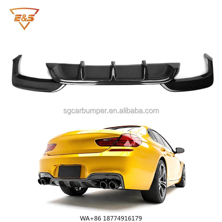 

The Fitting Car Parts Are Suitable 2011-2018 for 6 Series F06 F12 F13 New Sport Carbon Fiber Cockpit Rear Diffuser