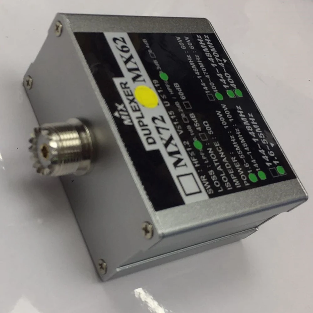 Антенный комбайнер MX62 HAM, различные частоты (HF / VHF/UHF), линейный комбайнер, транзитная станция Duplexer
