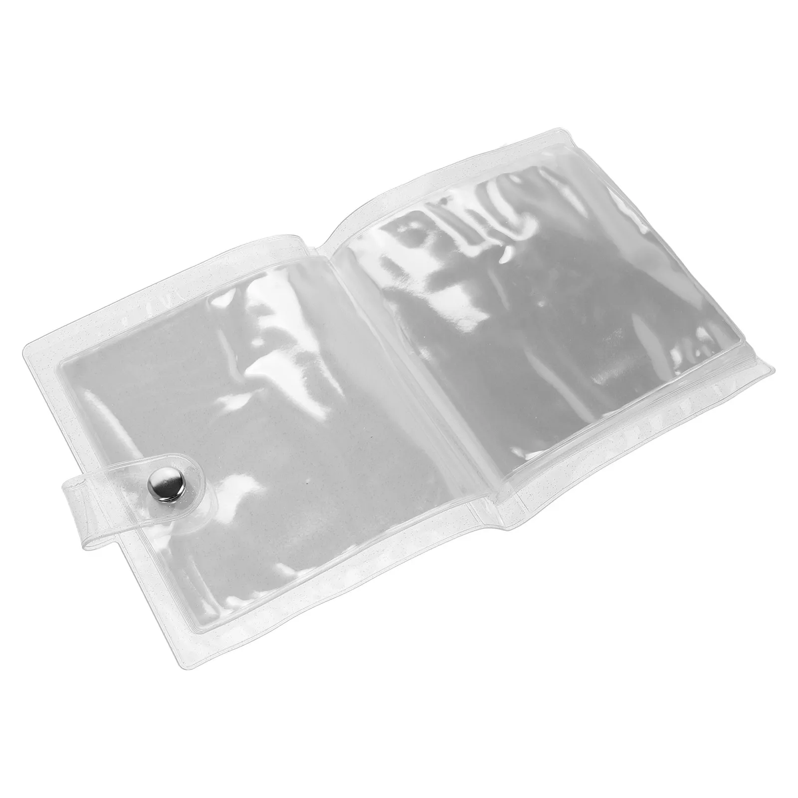 Professional Loose-Leaf Photo Card Album with PP Material Clear Sleeves Flip Design Large Storage for Watercolor Sketches Photo
