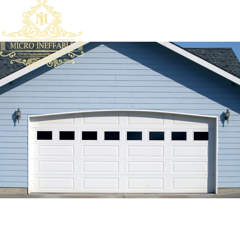 

Modern Design Automatic Remote Electric Cheap Alloy Steel Metal Garage Doors Overhead Garage Doors