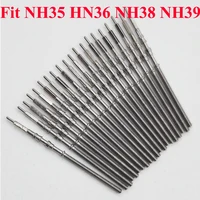 Vástago de reloj, repuestos de acero inoxidable aptos para NH35 NH36 NH34 NH38 NH39, corona, movimiento mecánico automático, piezas de reloj, vástago de corona