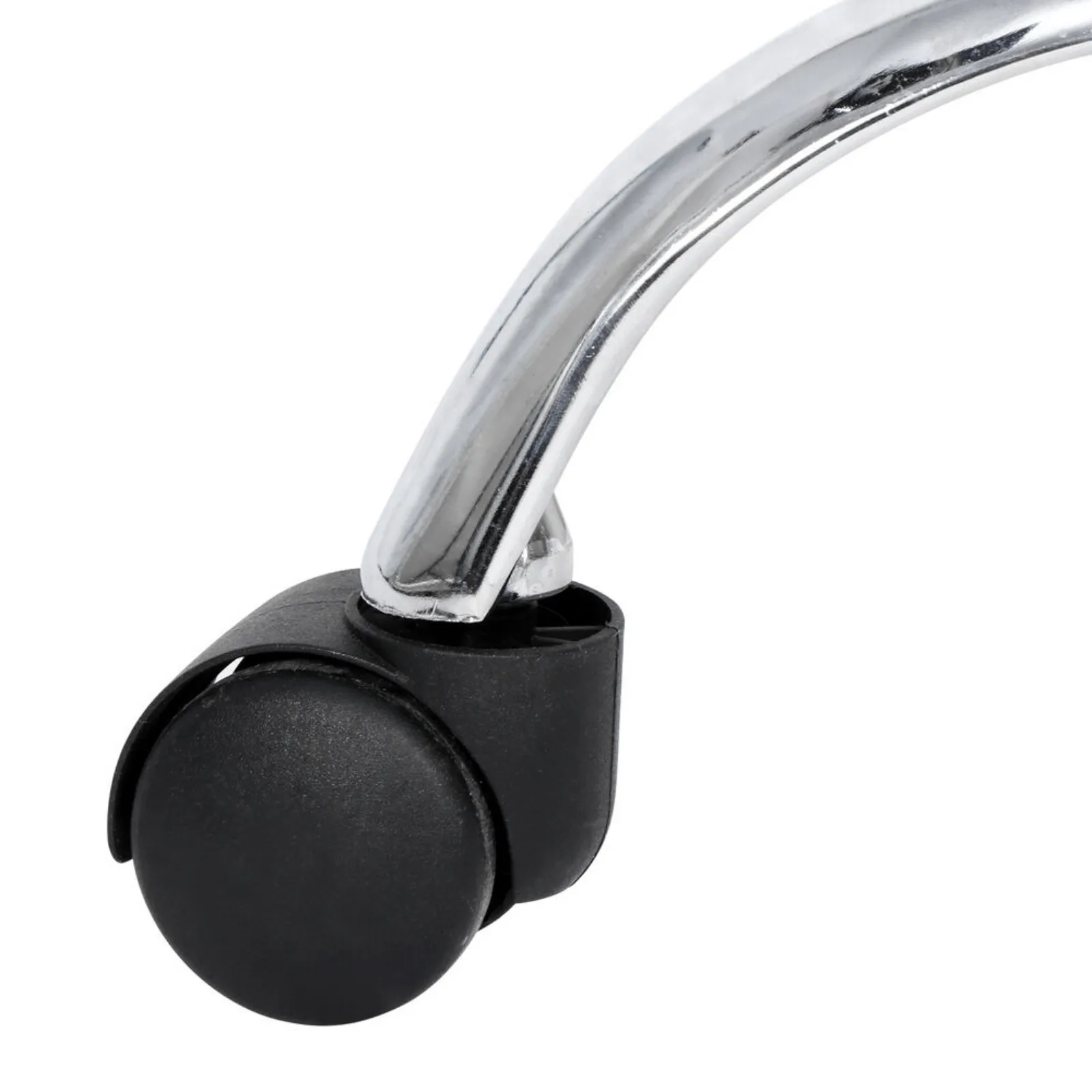 US 2PCS Adjustable Multi-Purpose Drafting Spa Bar Rolling Stool with Wheels Black