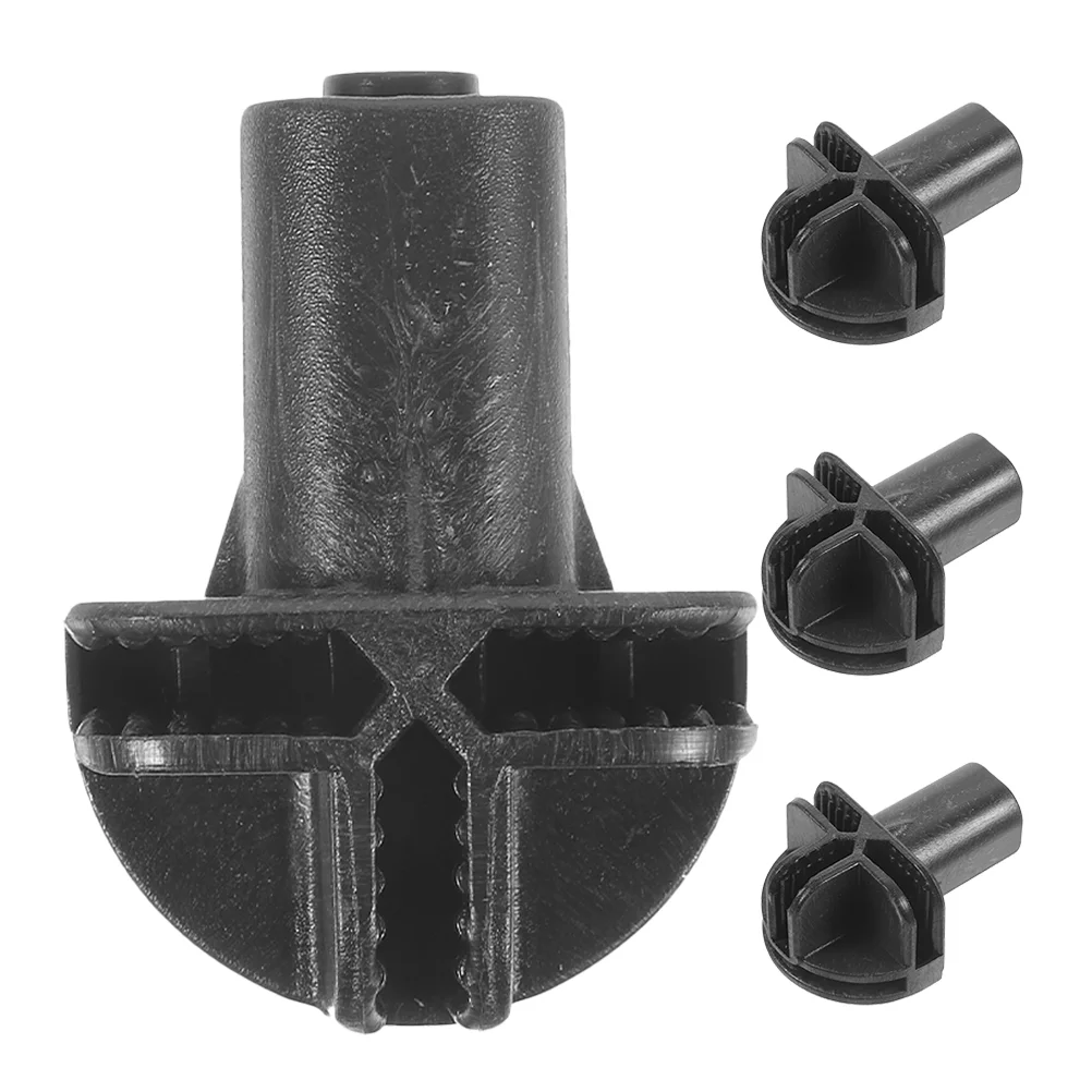 Connecteurs de garde-robe modulaires simples, organisateurs de fils pour cordons, 4 pièces