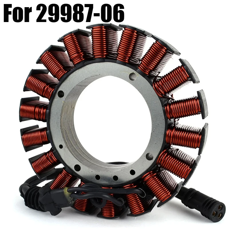 

Stator Coil For Harley Davidson FLHR FLHP FLHPE FLHRC FLHTCU FLHTCUL FLHTCU FLHTK FLHTC FLHT FLHX FLHXS FLRT FLTRU 103 29987-06