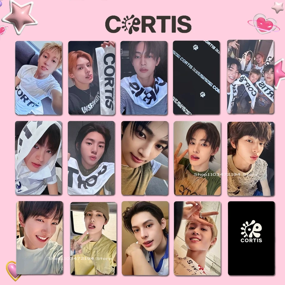 5/6PCS Kpop CORTIS Photocard Color Outside The Lines Album GO
