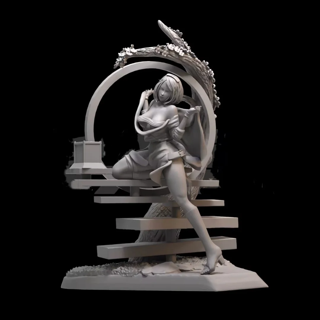 1/24 Scale Resin Figure Sexy Haruno Sakura Nsfw version Assemble Model Kit Unassembled and Unpainted 3D printing toy