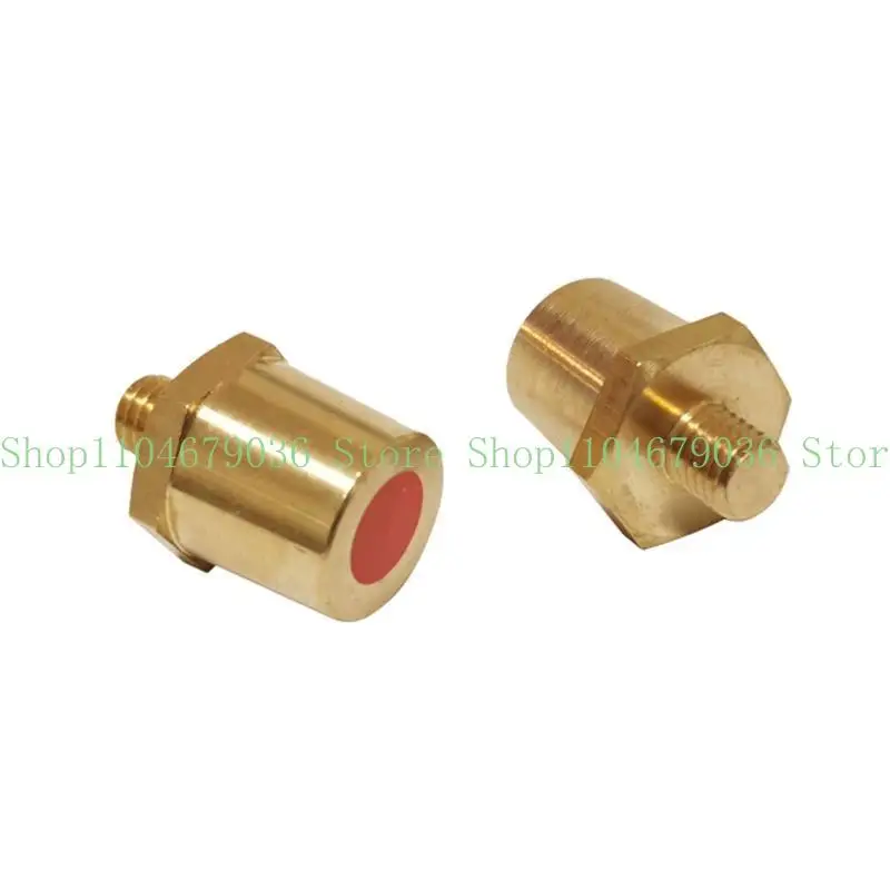 652F 2Pcs Car Battery Terminal Connector Clamp 5 16 Brass