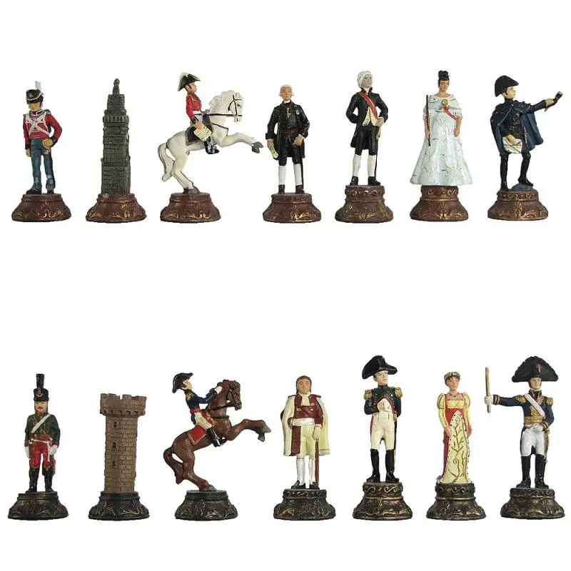 Chess three-dimensional character resin painting creative cafe decoration