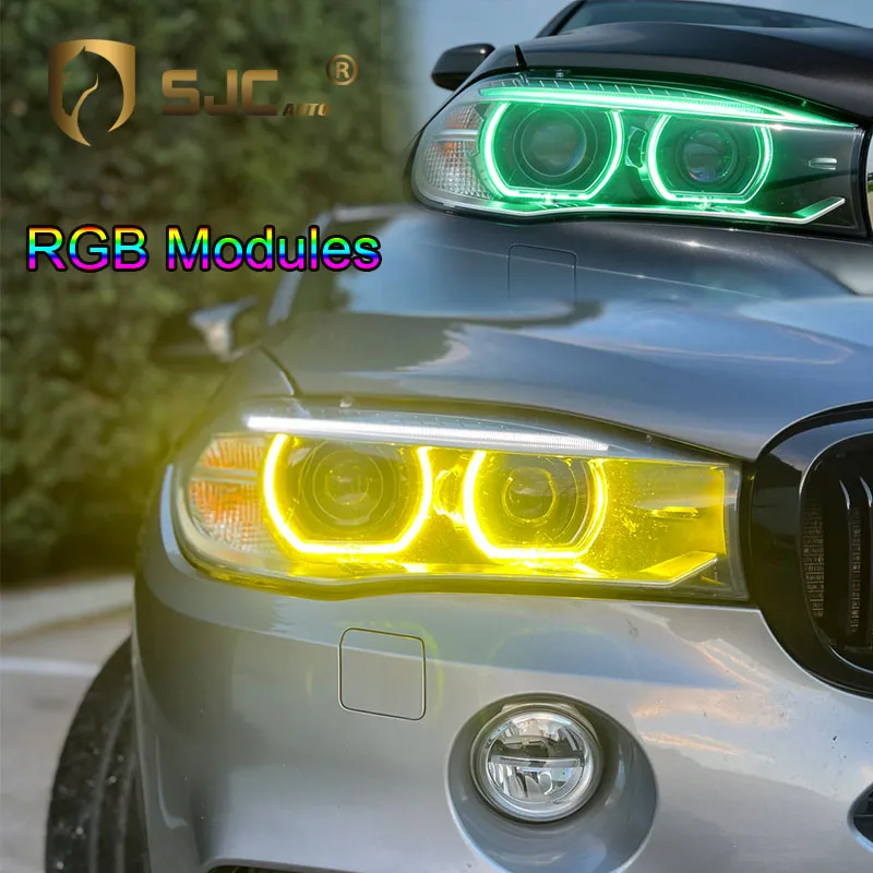 Auto Car Accessories Popular Multi-Color CSL RGB DRL Modules For BMW X5 F15 X6 F16 2014-2018 Headlight Lighting System