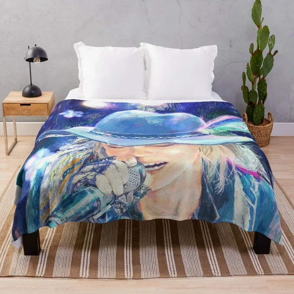 

hitomi no jyunin Throw Blanket Compact Warm Blanket for Car Road Trip