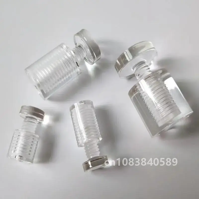 10Pcs  Dia 13mm  19mm 25mm Transparent Acrylic Advertisement Standoffs Pin Nails Billboard Fixing Screws Hardware