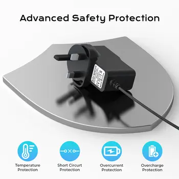 Nabíjecí kabel 12V UK pro holicí strojek Braun Series 1 3 5 7 9 / epilátor Silk-Epil 9 7 5 Nabíjecí kabel pro 5544 3040S 5409 7220 5377 8 nejlepší prodej nabíječka k epilátoru Braun - №1