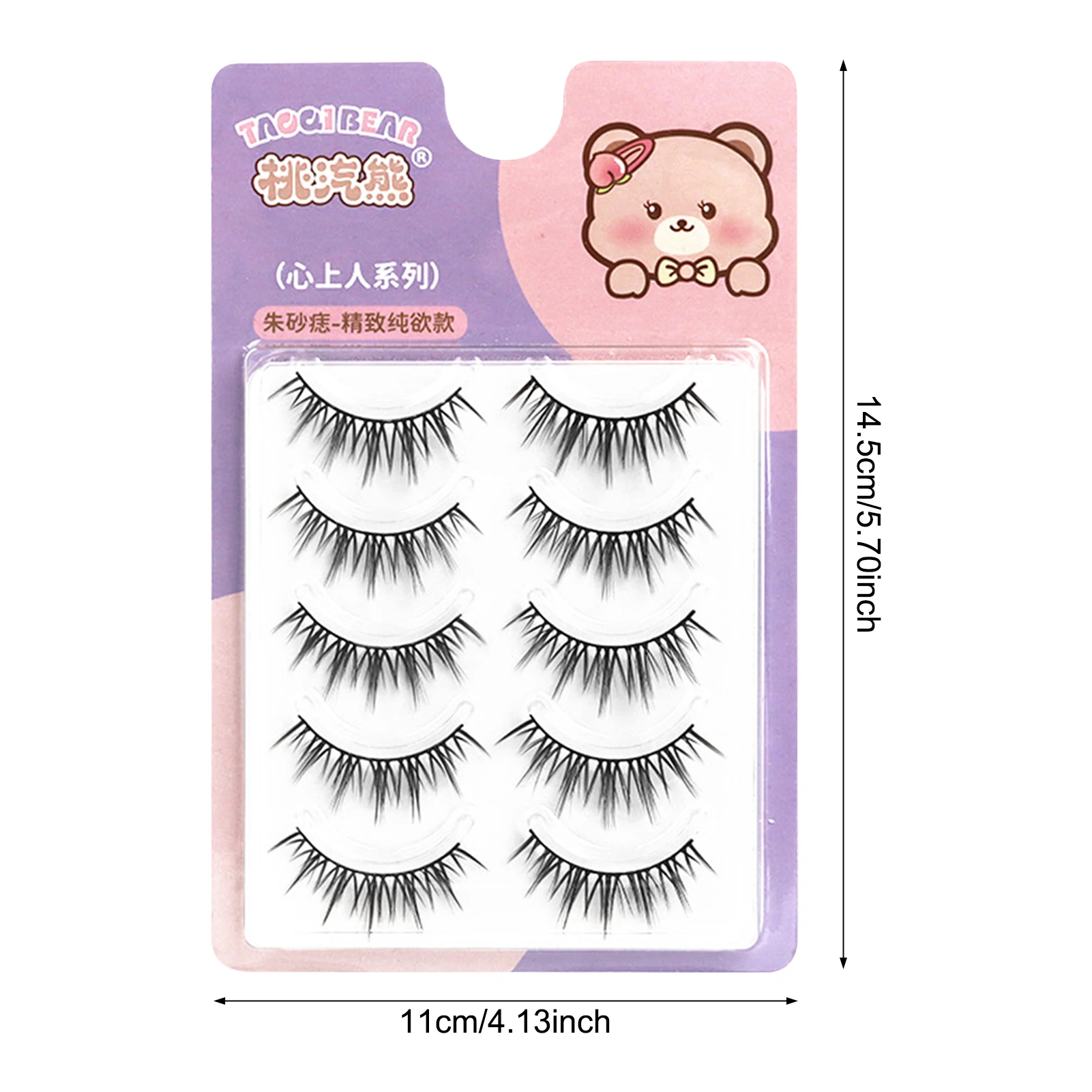 Strips Wimpers Cluster individuele Valse Wimpers 8-13mm Gemengde Zwarte C Krul Luchtige Manga Volume Pluizige Wimpers Dramatische Vrouwen makeu