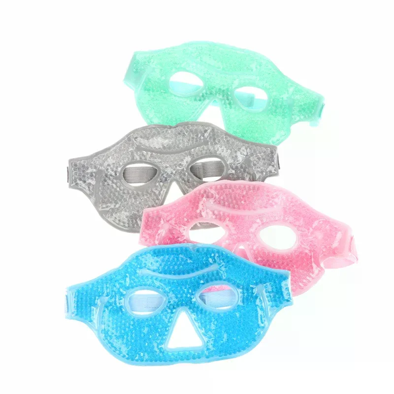 Visible Reusable Cooling Eye Mask With Gel Beads Cold Eye Compress For Puffy Eyes Stress Relief Dry Eyes SPA Skin Care Tools