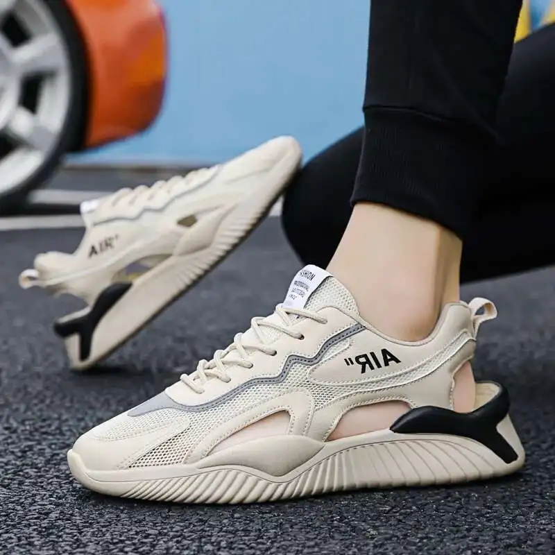 

Men's Sandals Summer Sports Shoes Man Outdoor Beach Sandals Anti Slip Toe Cover Driving Shoes For Men Running Shoes