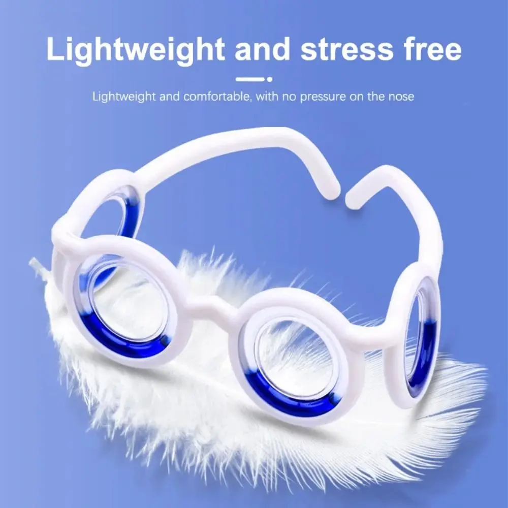 Portable Anti-Motion Sickness Eyeglass Carsickness Airsickness Anti-Dizziness Eyeglass No Lens Anti-Nausea