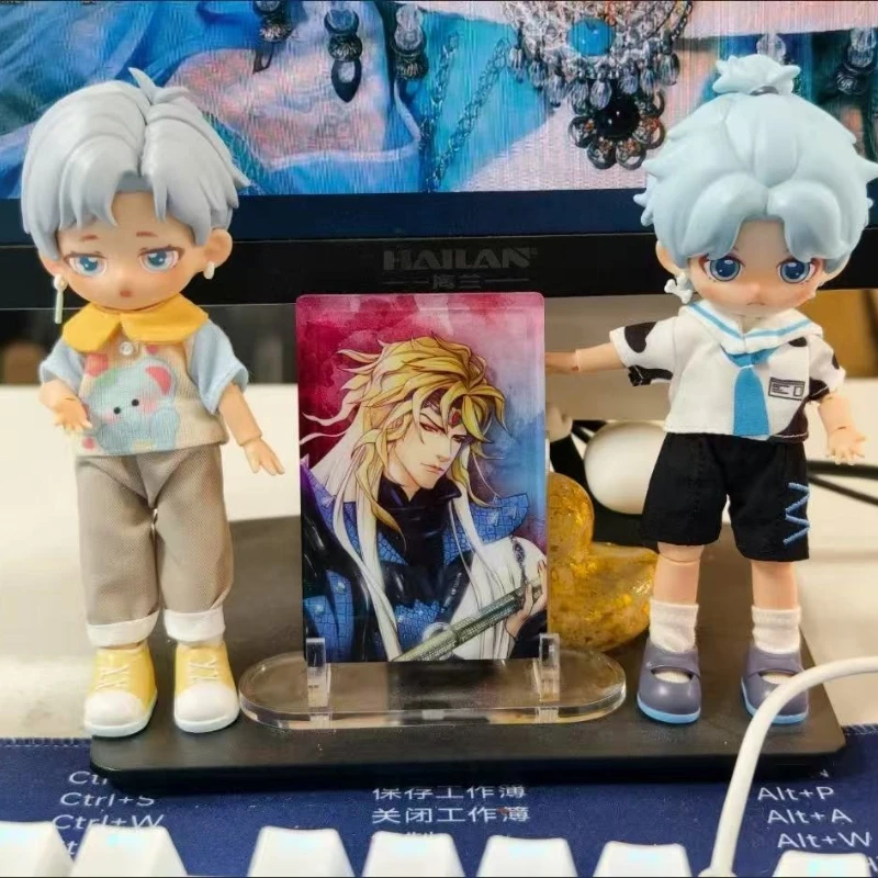 

В наличии Оригинальная серия PEETSOON Garden Party Ob11 1/12 Bjd 16 см, милые фигурки героев, игрушки Kawaii, аниме-фигурки, куклы, игрушки в подарок