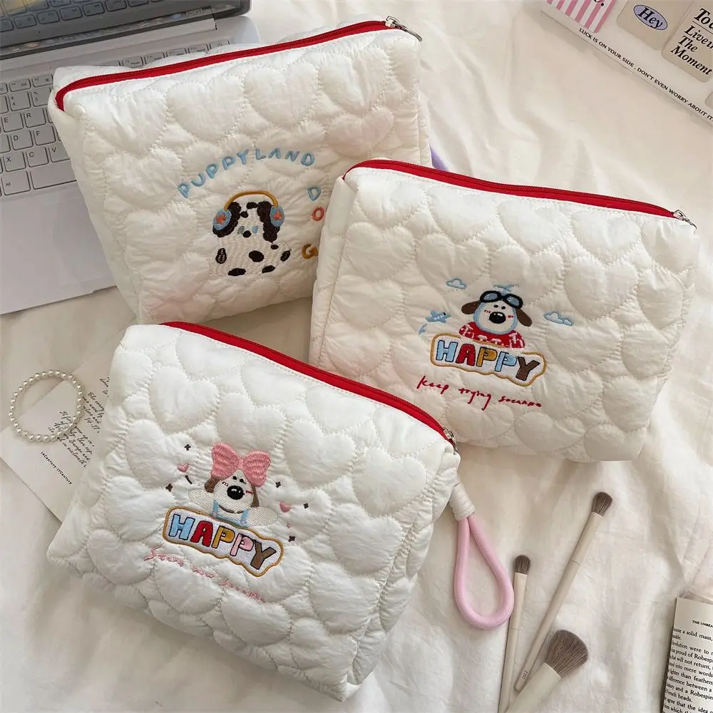 Quilted Cotton Stroller Organizer Bag Hanging Embroidery Pram Storage Bag Travel Diaper Nappy Mommy Bag Baby Stroller Pouch