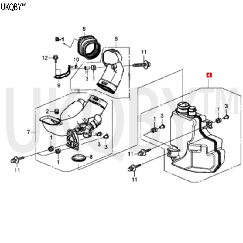 Air resonator CHAMBER ASSY., RESONATOR 17230R6CH00