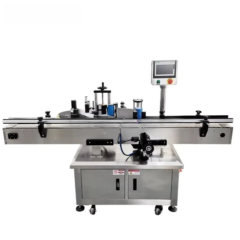 Hot Sell Automatic Double Side Labeling Machine Round Bottle Labeling Machine