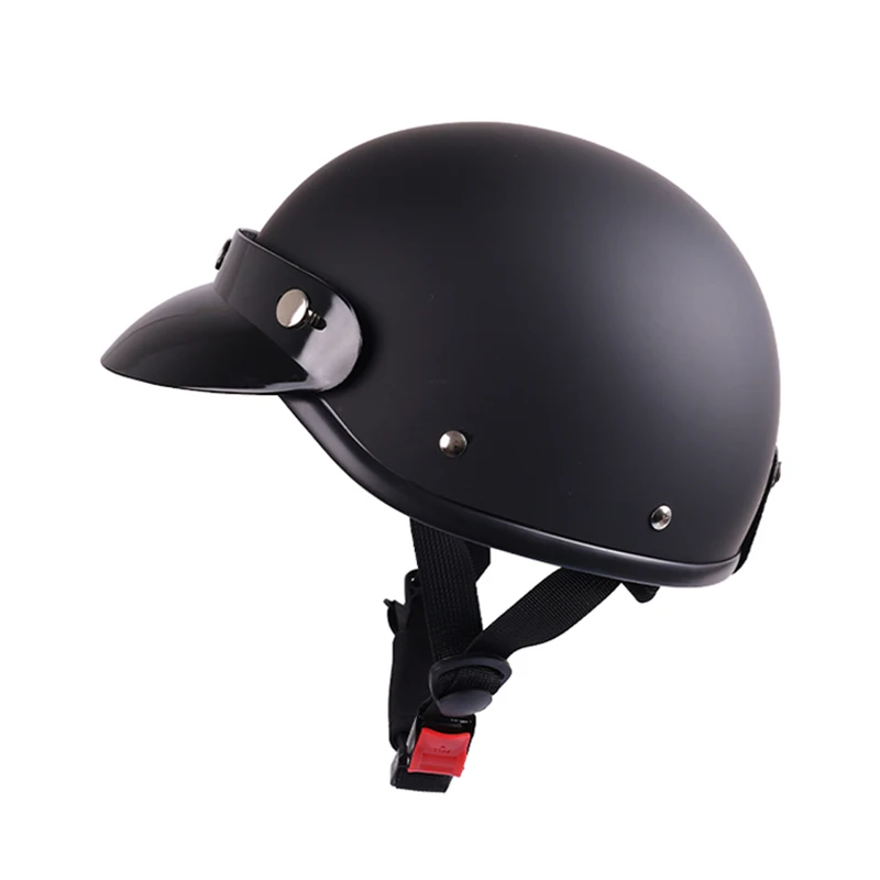 

Retro motorcycle half helmet, scoop helmet cruising motorcycle helmet, all year round unisex