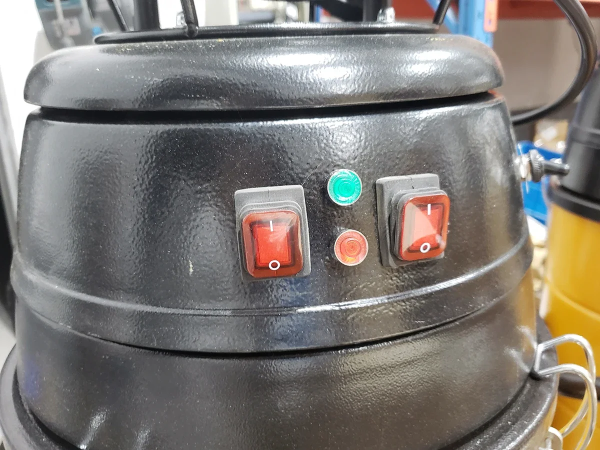 Aspirapolvere V2-X Separatore Collettore Estrattore Polvere Secca Auto-Tiro Pesante Industriale HEPA+Cyclone