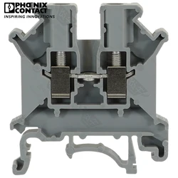 1Pcs Phoenix Contact Screw Type Din Rail Feed-through Terminal Blocks UK 3 N 3001501 2.5 Wire Electrical 24A 800V