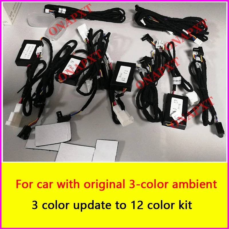 Für Benz ml/gl/gle/gls/cls/e/s w166 w292 x166 w218 w212 w221 LED Bo Hochtöner Umgebungs licht Upgrade Atmosphäre Lampe Update-Set