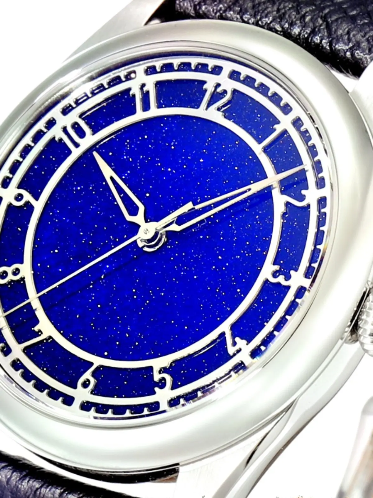 Huasuo's New Gemstone Plate Watch Custom Movement Mechanical Watch Blue Sandstone Green Sandstone Star