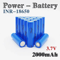 3.7V 2000mAh 18650 New Hongli Rechargeable Battery, Class A Lithium-ion Battery, Factory Direct Sales (available in Bulk)