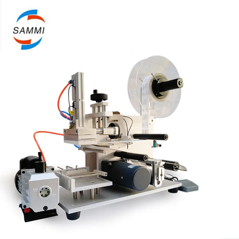 

Small production machinery pneumatic pouch labeling machine