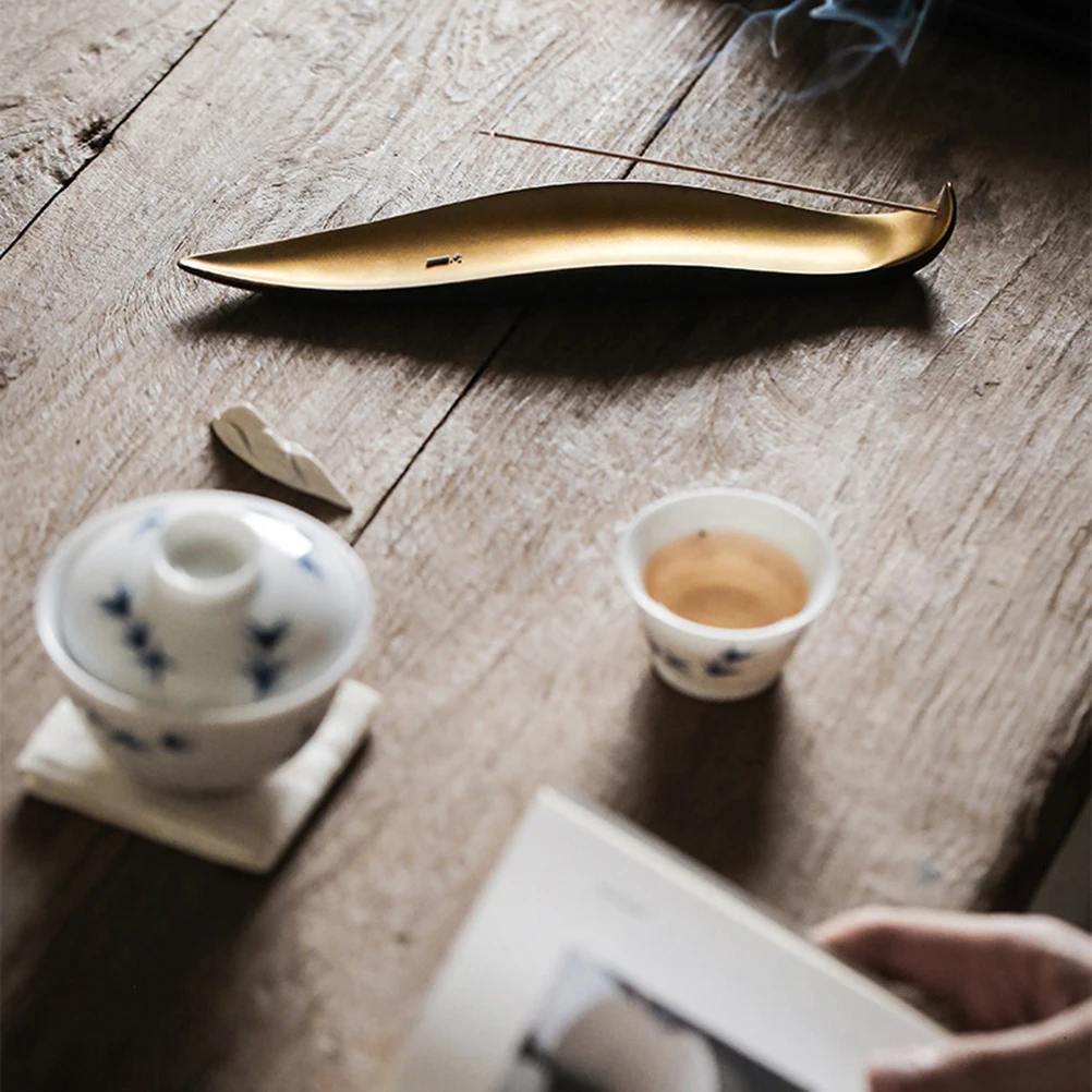 

Ceramic Incense Burner Box Creative Mini Hole For Stick Insertion Aroma Purifying Relaxation Home Decor Gift